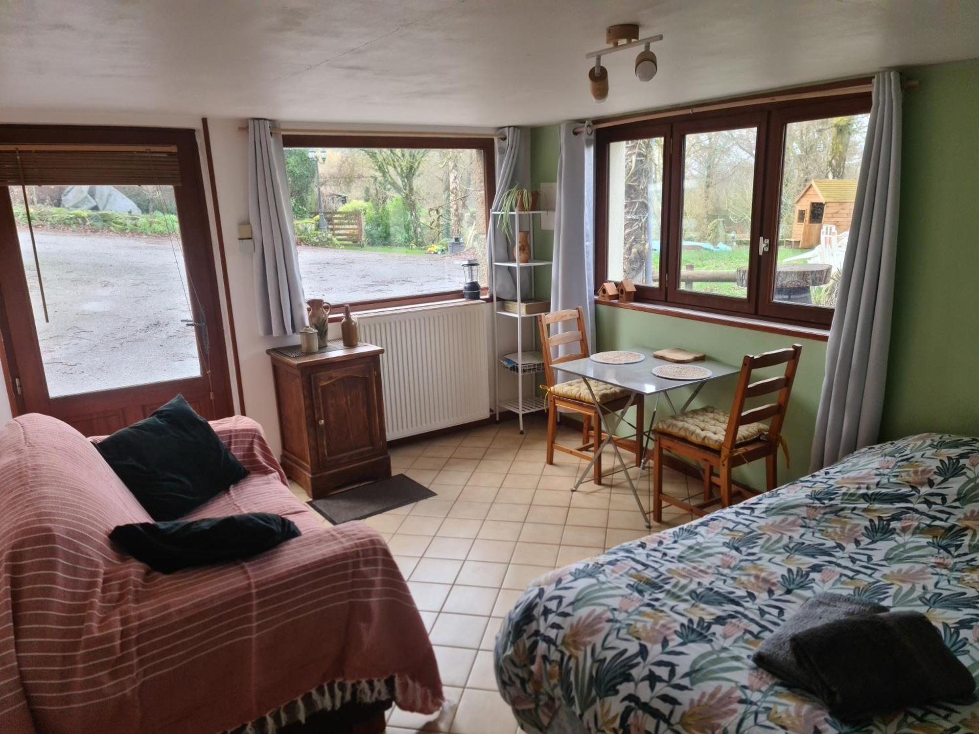 Chambre A La Ferme, Les Vergers Du Muscardin Breel Eksteriør bilde